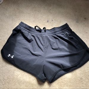 Under Armor track shorts